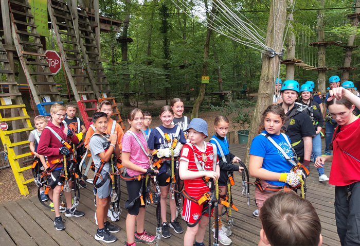 Ausflug Kletterpark Kandel