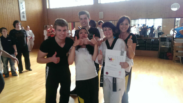 DAN-Prüfung in Karlsruhe